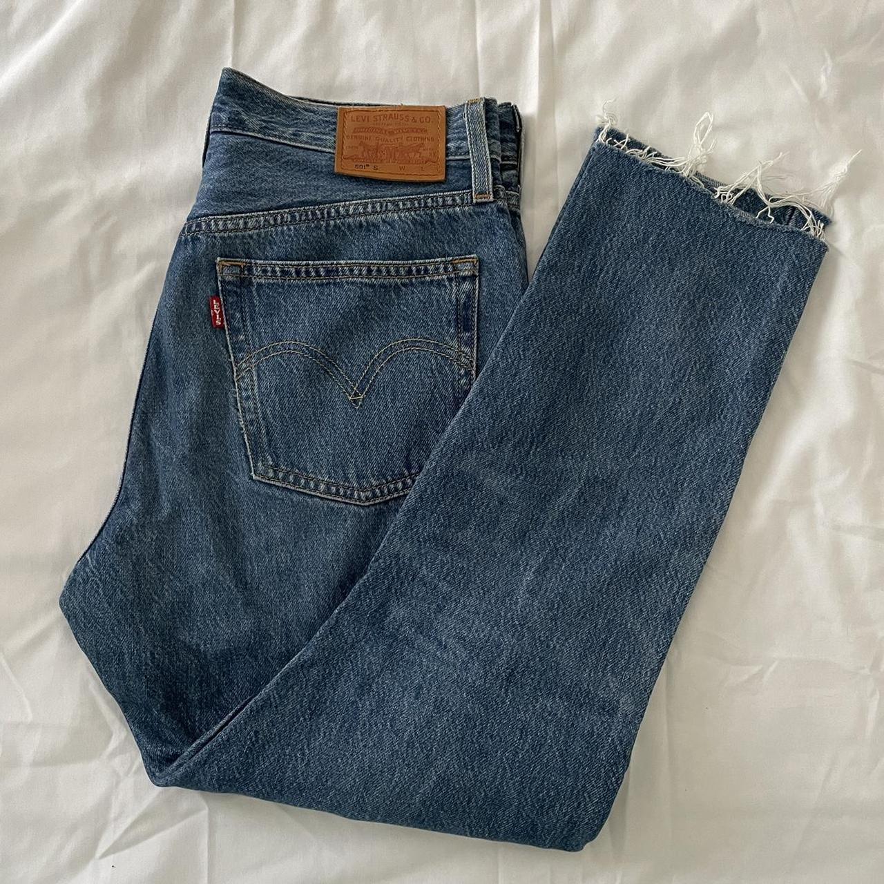 Lena Jeans Womens Denim Capris Size 10 Cuffed. - Depop