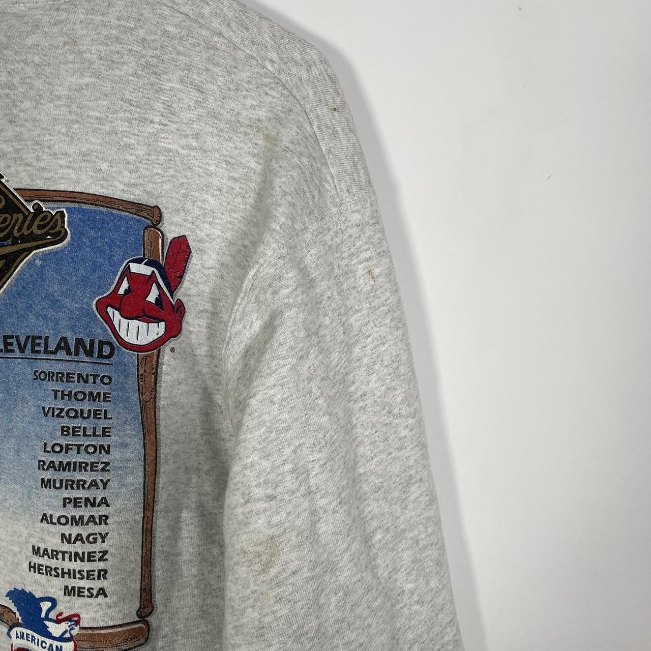 Vintage 1995 Atlanta Braves World Series Sweatshirt - Depop