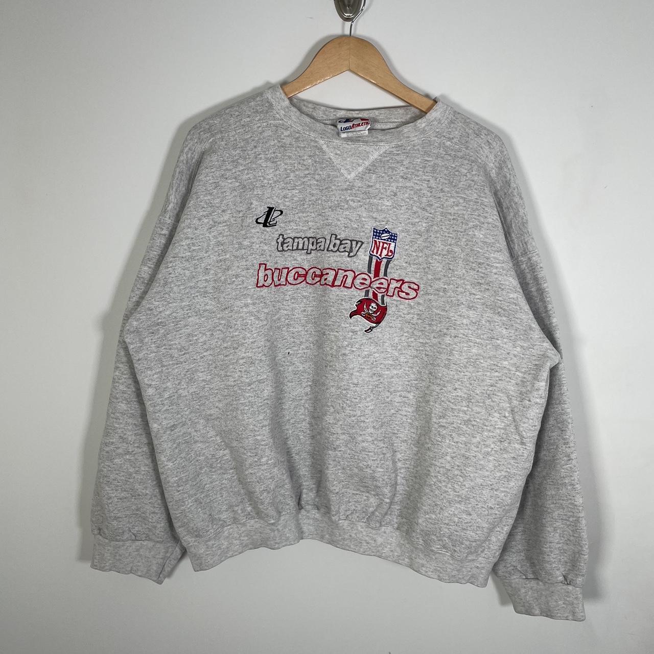 Vintage Tampa Bay Buccaneers Sweatshirt Mens XL Gray NFL Football