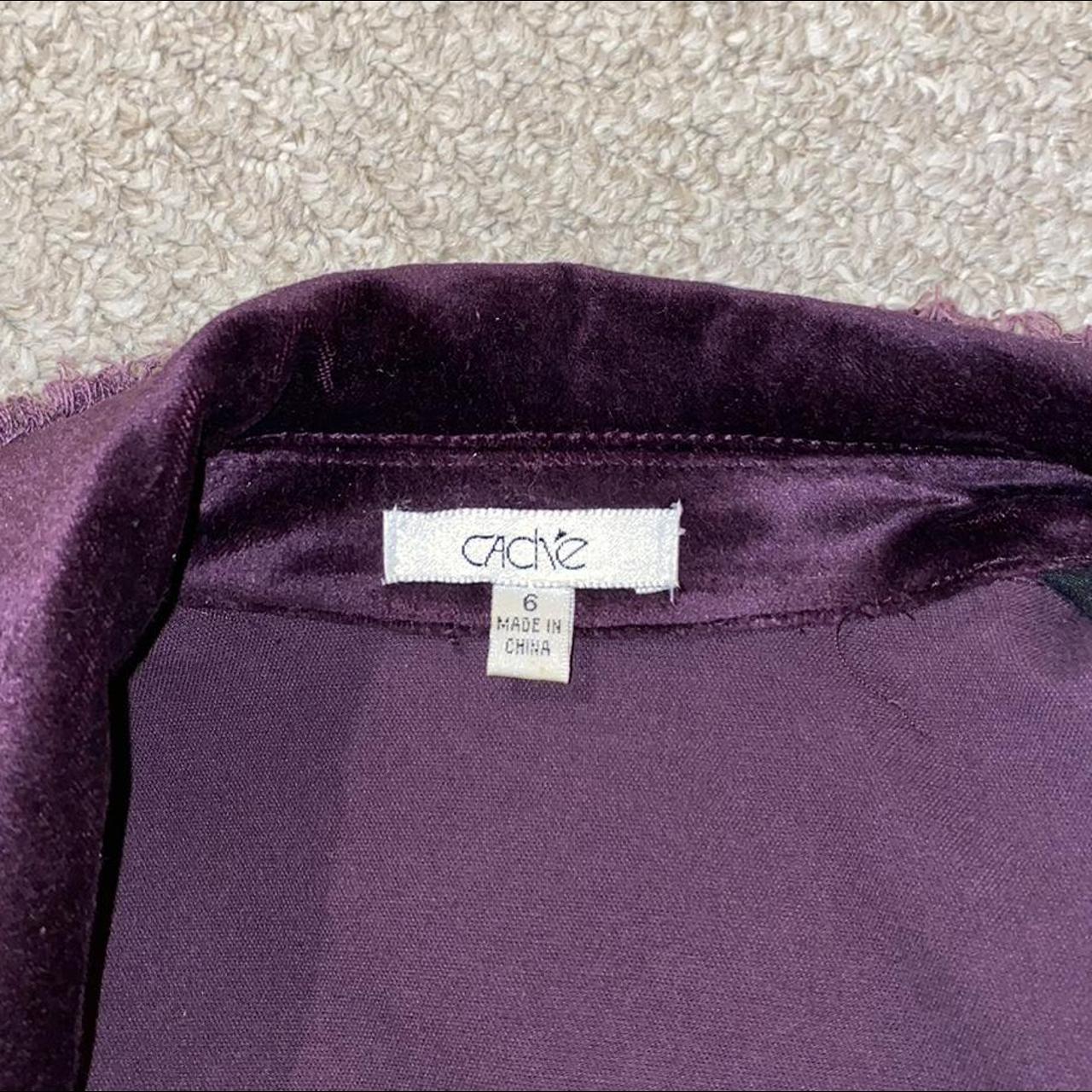 Cache Women's Purple and Pink Jacket (4)