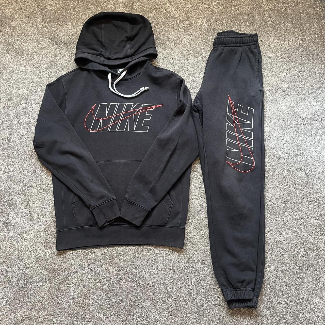 Club Tracksuit Red And Grey Nike Tracksuit Nike Swoosh Grey Nike