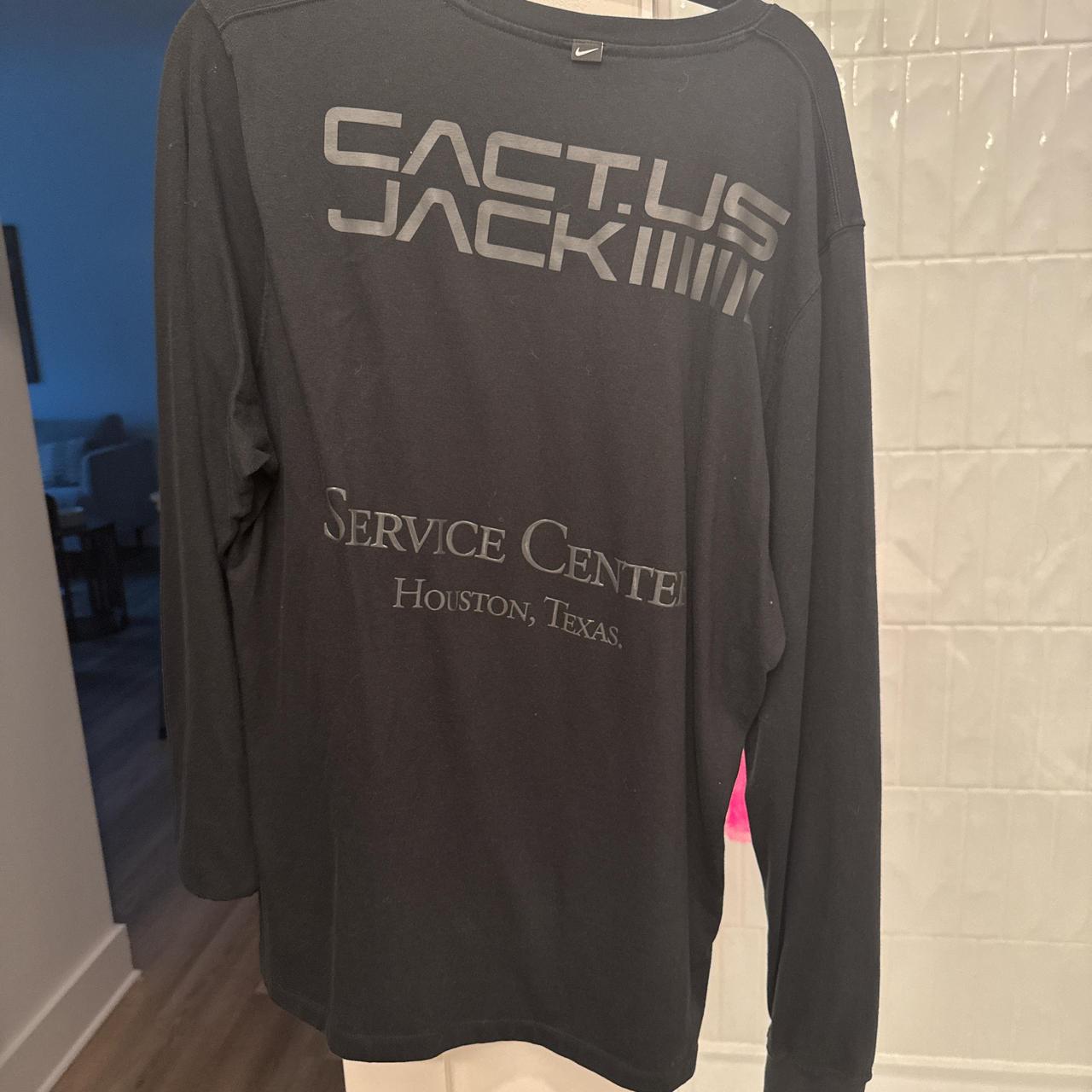 Tシャツ・カットソー Nike x Travis Scott NRG BH Long Sleeve T-Shirt Black Cactus Jack by Travis Scott x Nike NRG BH Long-Sleeve Tee