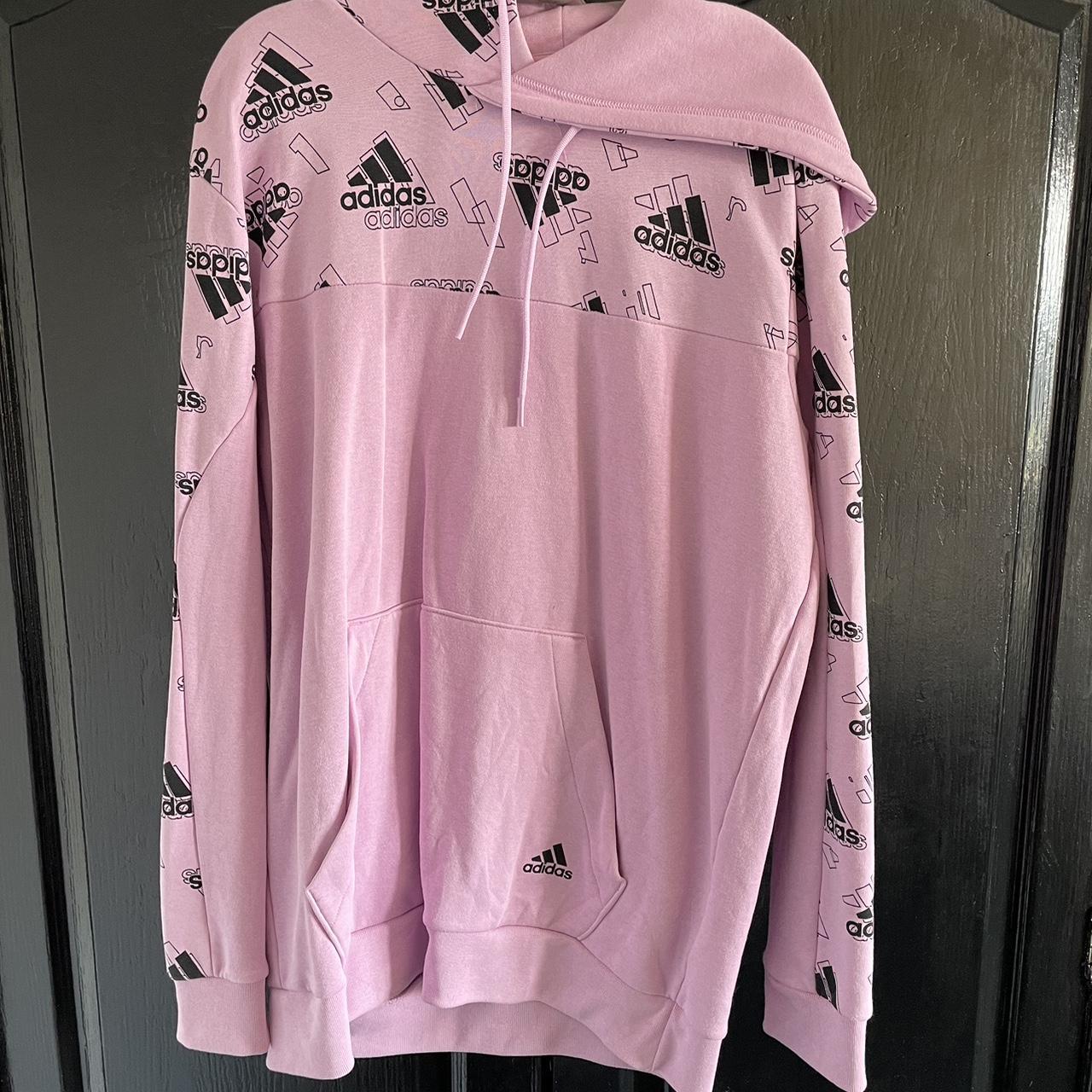 Pink adidas jumper