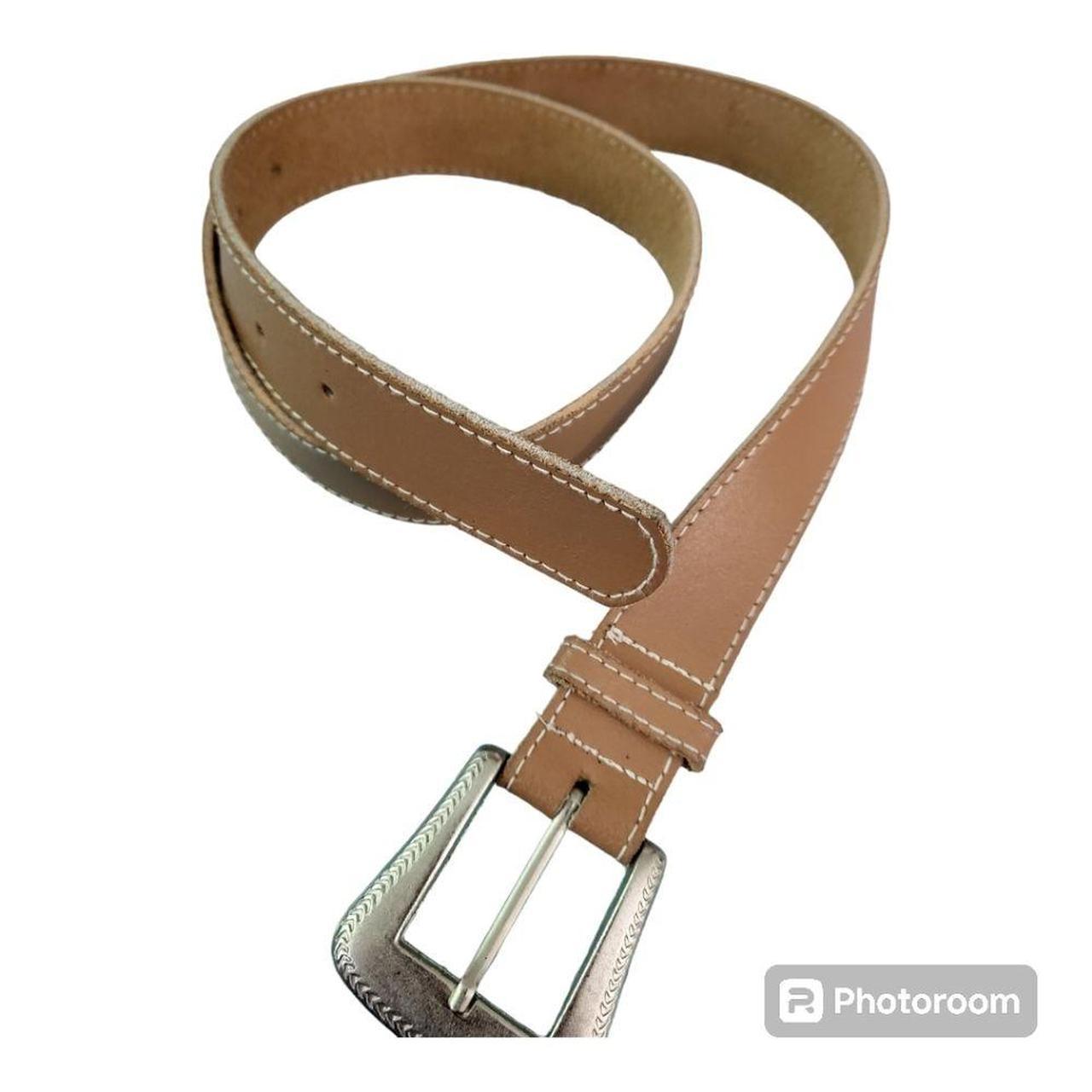 Basic Editions Women's Belt - Tan – Basic edition… - image 3