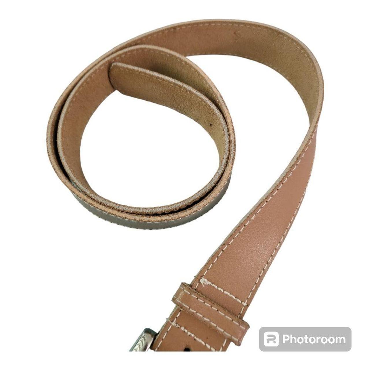 Basic Editions Women's Belt - Tan – Basic edition… - image 2