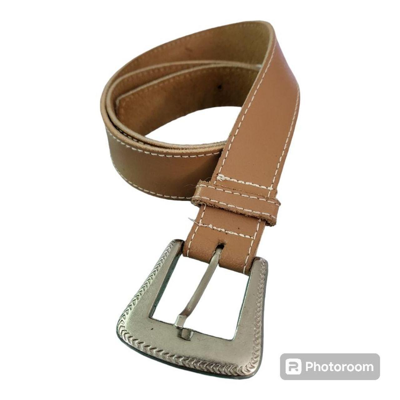 Basic Editions Women's Belt - Tan – Basic edition… - image 1