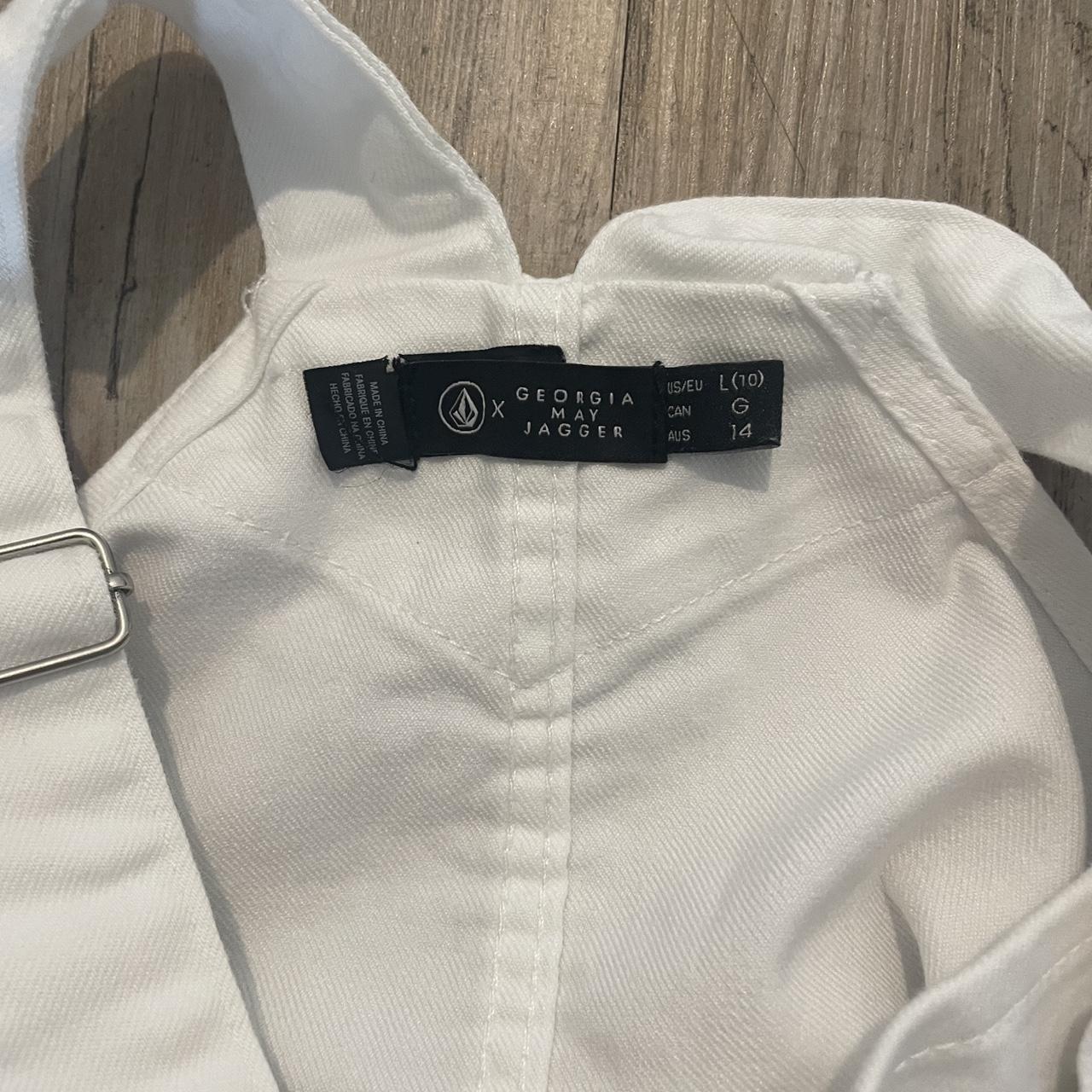 Volcom Women's Overalls - White - L – Volcom whit… - image 3