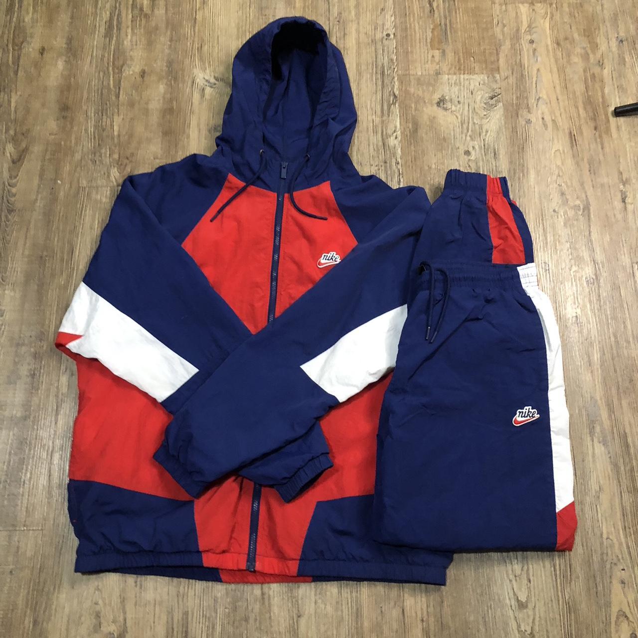 Red yellow blue nike windbreaker online