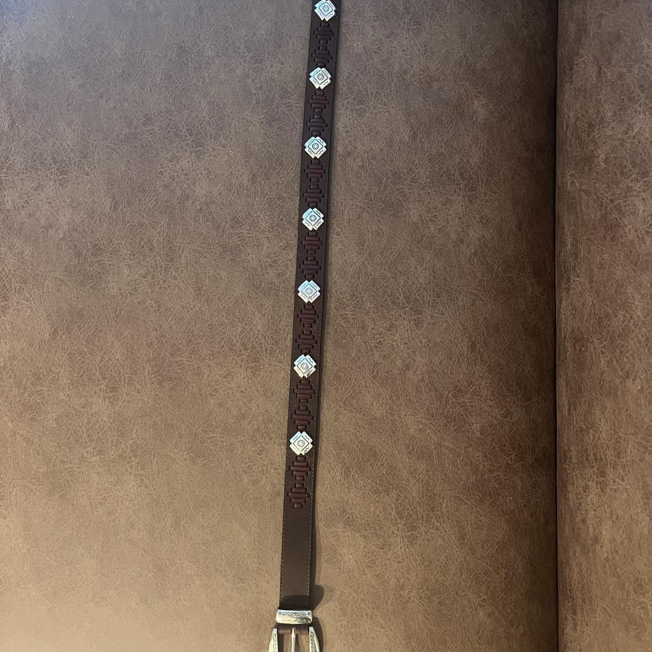 Fossil Women's Belt - Brown/Burgundy – fossil stu… - image 2