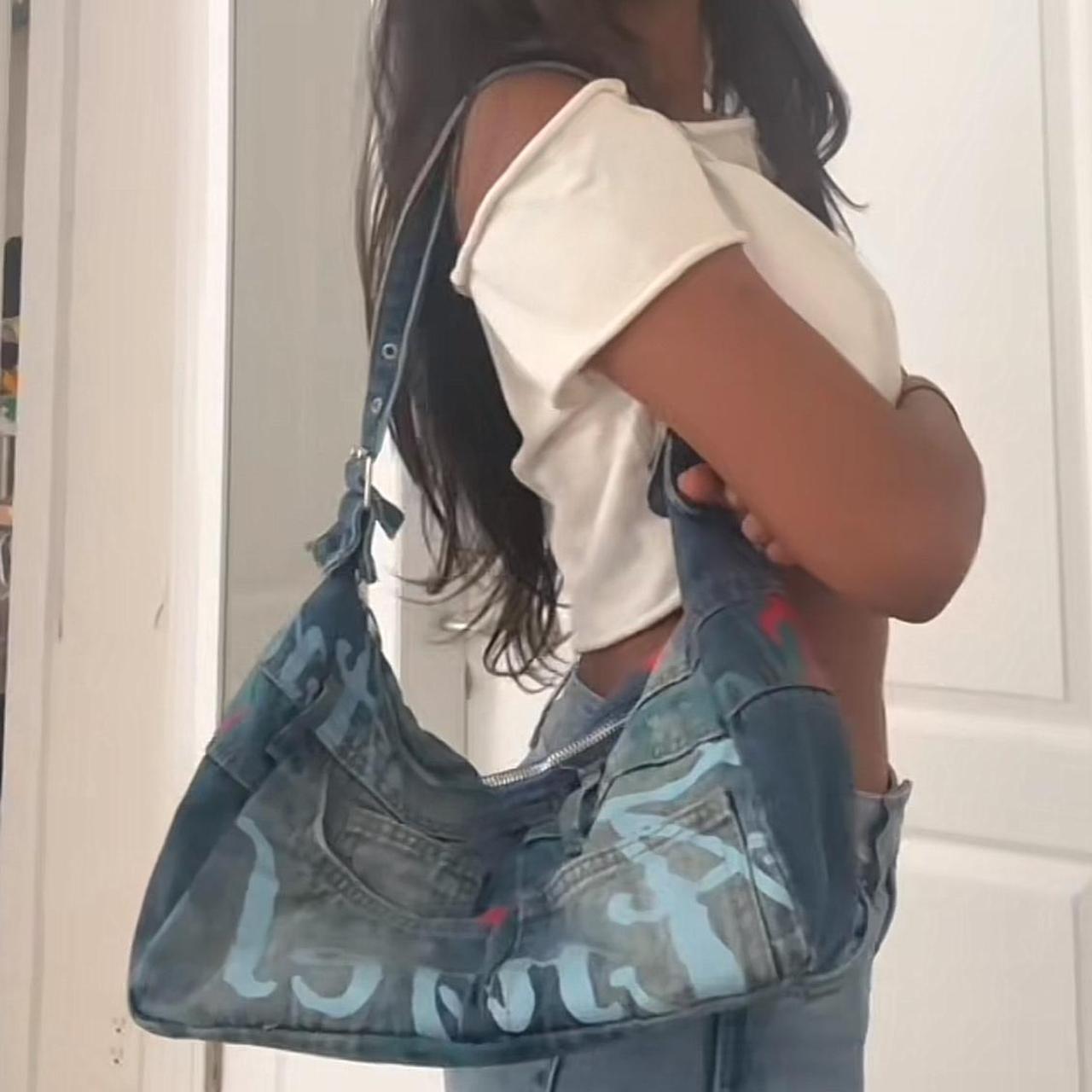 Jaded London DENIM shoulder bag Send offers, | Depop