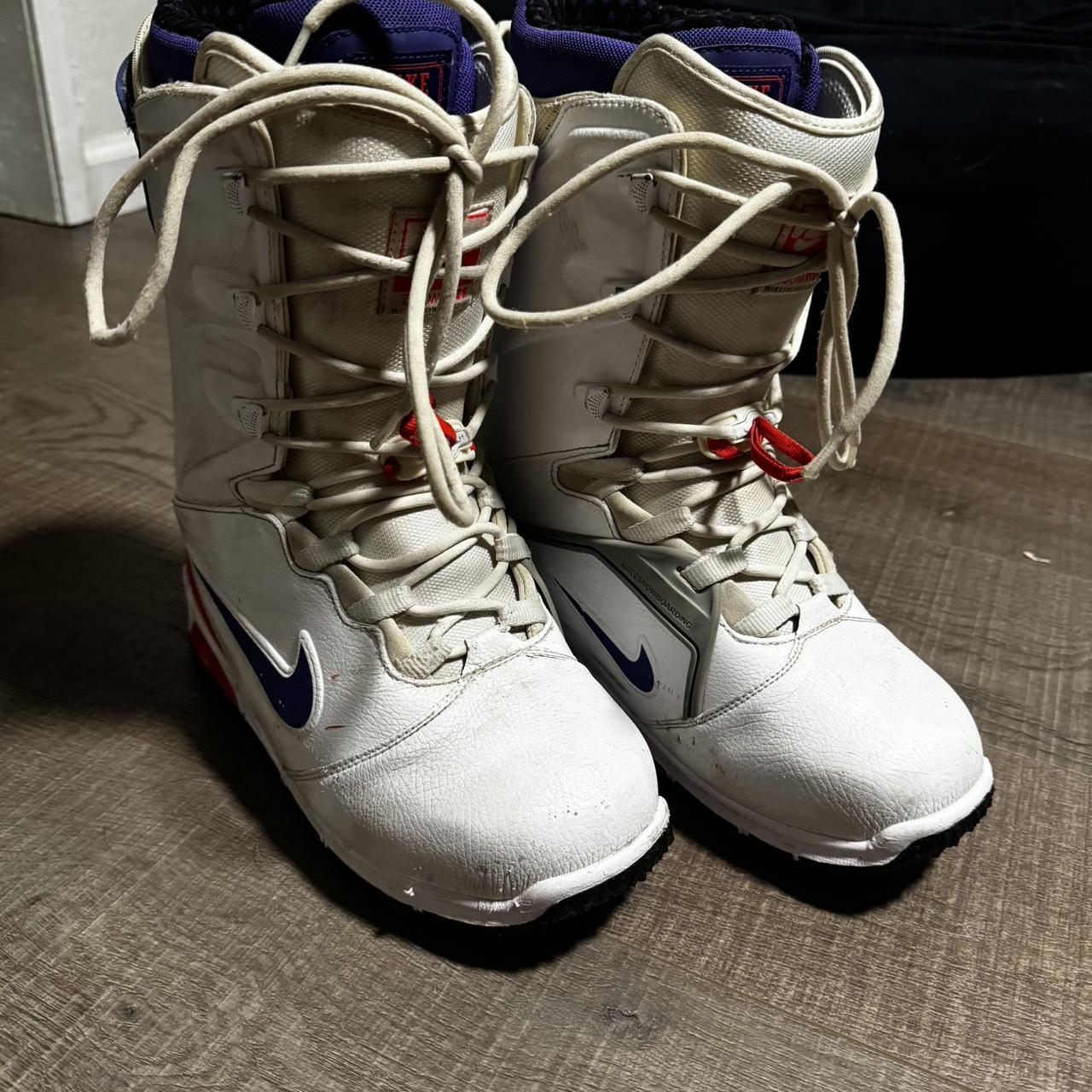 RARE Nike Zoom Ites Snowboard Boots White Ultra. Depop