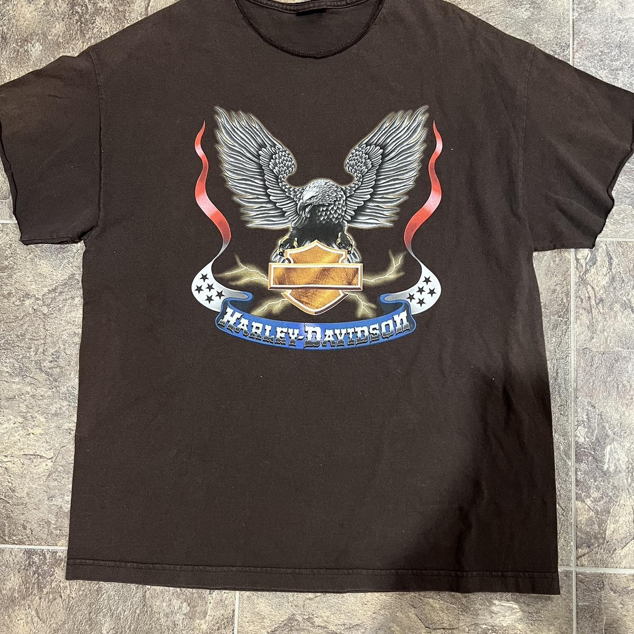 Brown Harley-Davidson Victorville California... - Depop