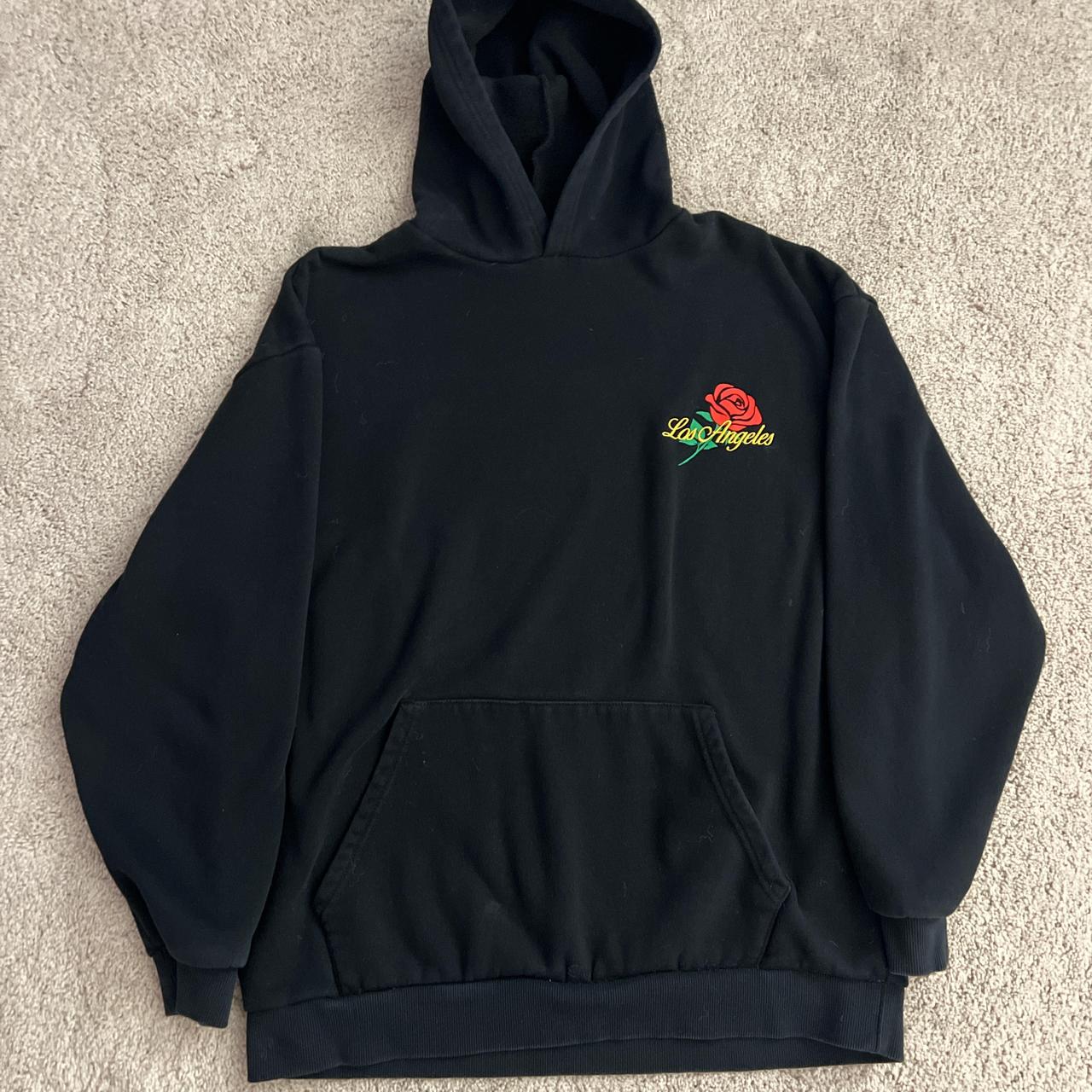 礼賛　DGD Hoodie Lサイズ Mens Anime Hoodie Size L Yellow/Orange Lightweight Demon