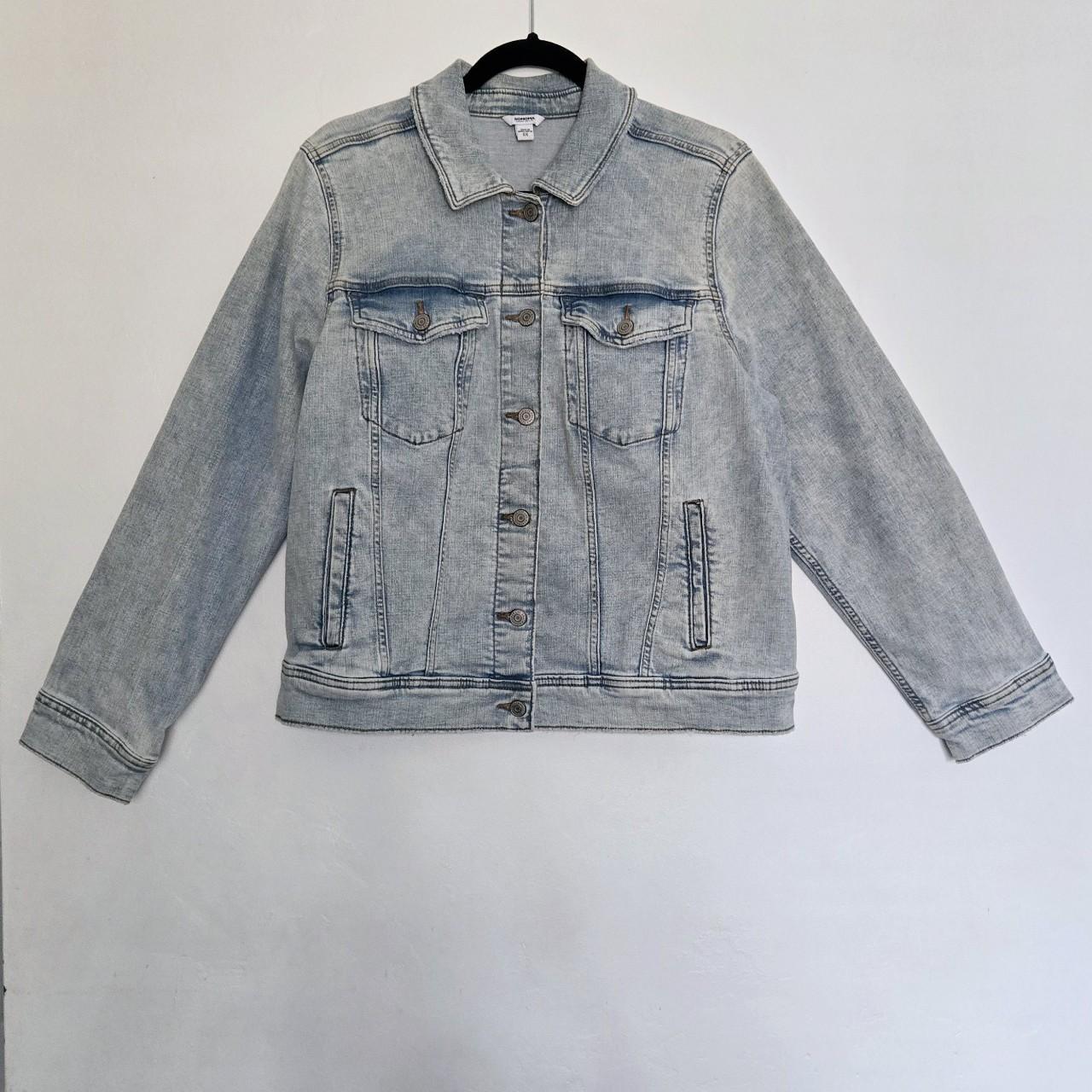 SONOMA Good for Life Denim Jean Jacket, Size 0X, - Main Image
