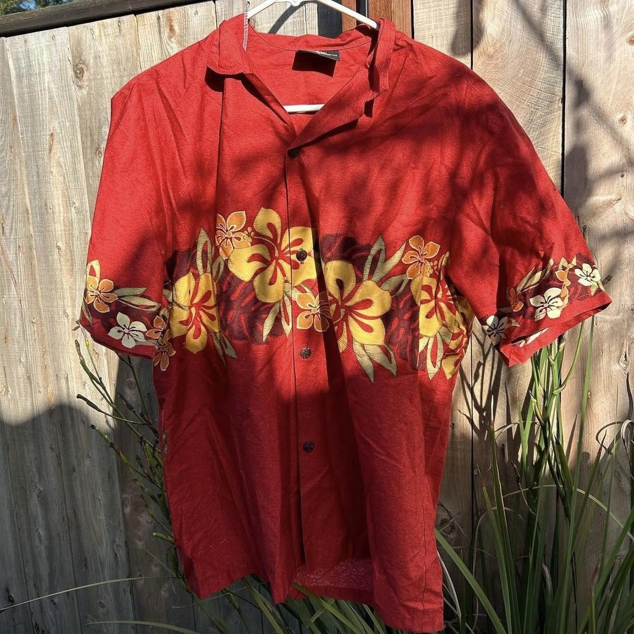 Mens vintage Hawaiian Bimini Bay button up - Depop