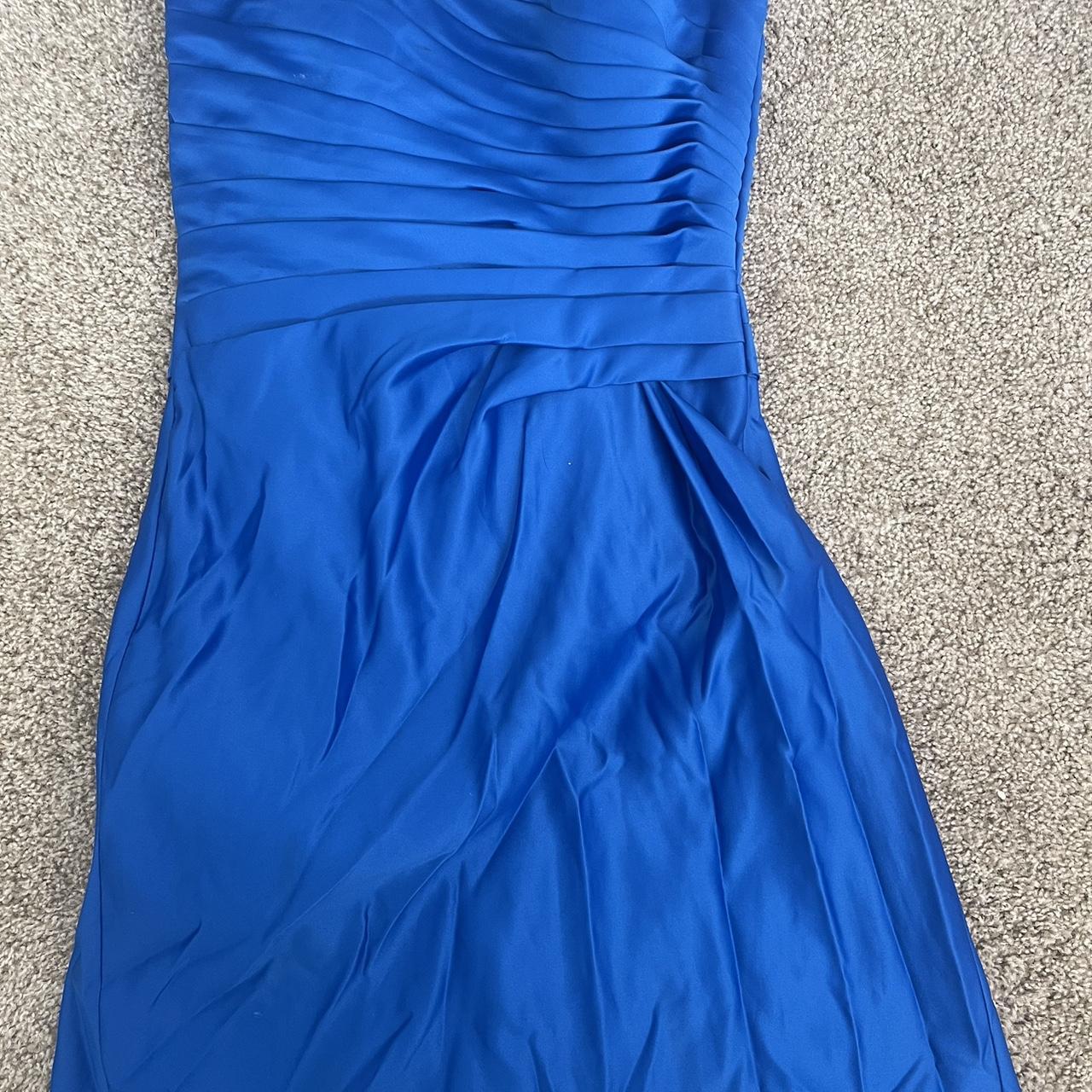 Prom dress pretty blue color Mari Lee by Madeline... - Depop