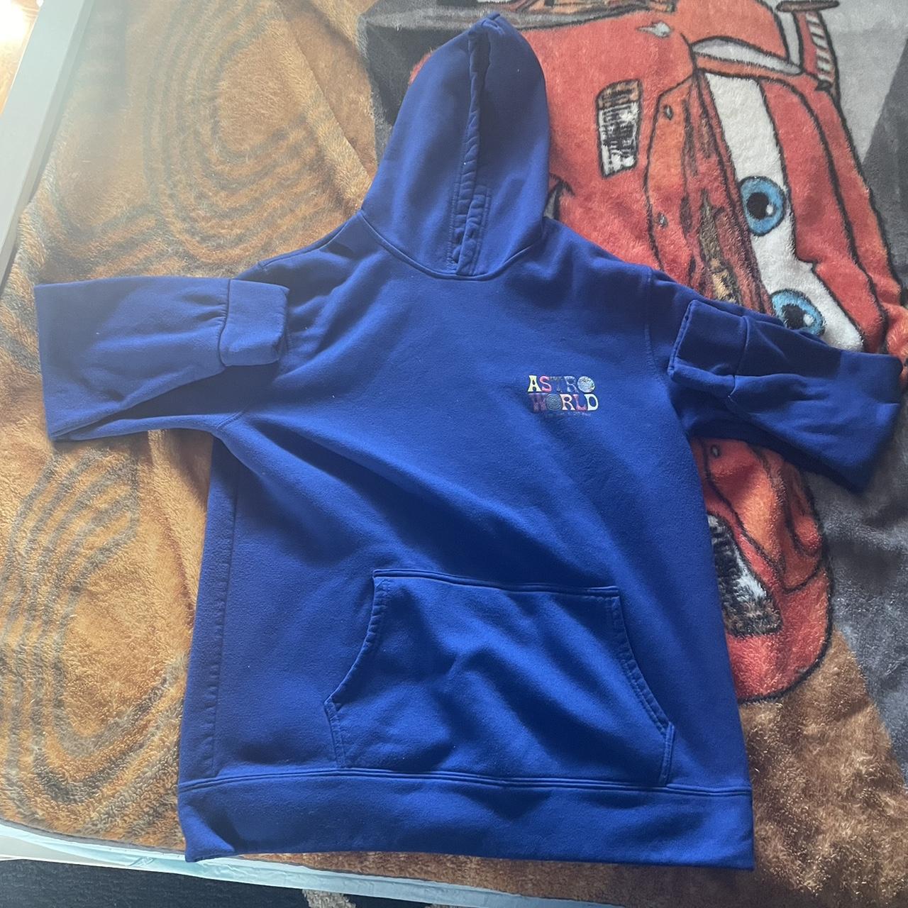 ASTROWORLD hoodie travis Scott blue festival Depop