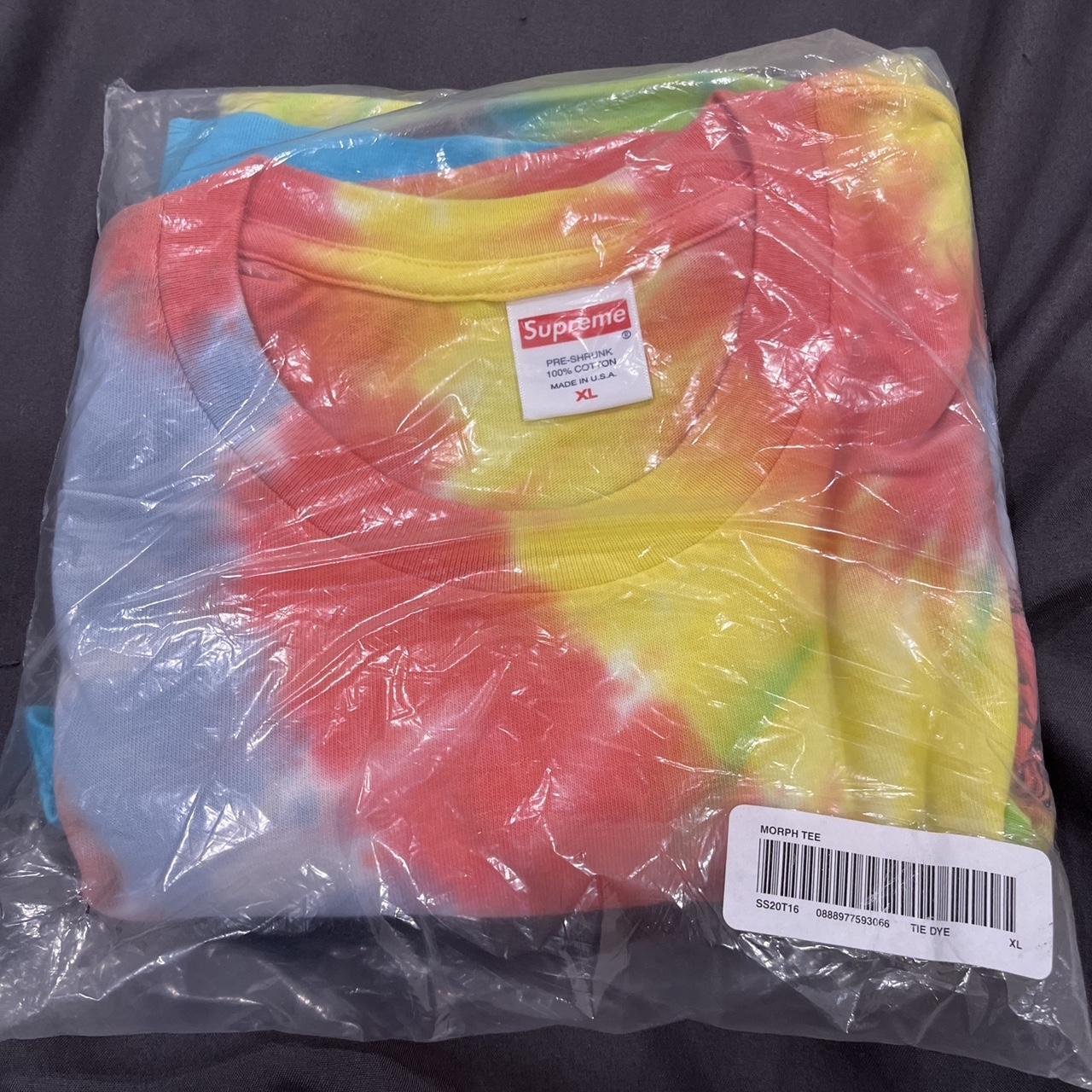 supreme tie dye shirt