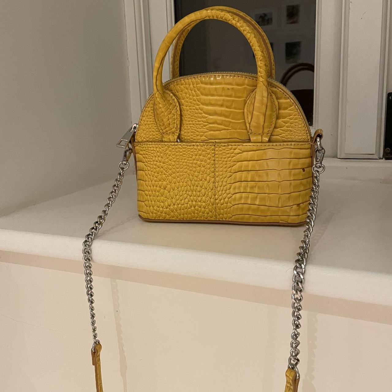 Zara yellow crossbody bag Hardly used £15 Zara... Depop