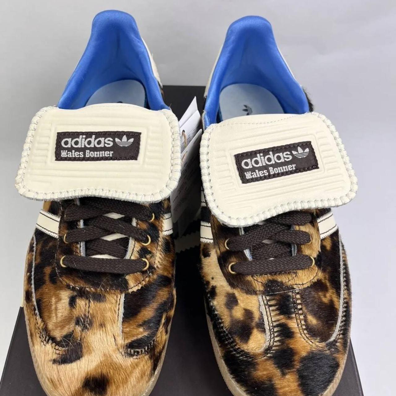 ADIDAS X WALES BONNER LEOPARD FAUX PONY SAMBA... - Depop