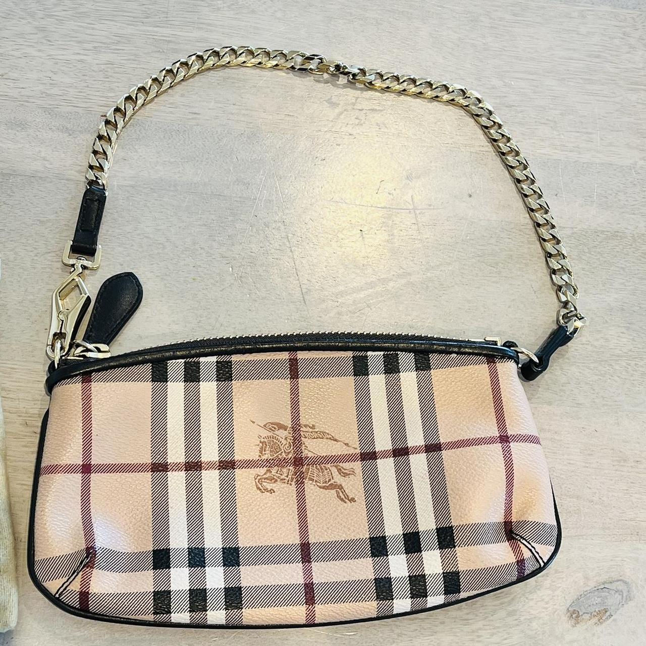 Authentic burberry 2024 wristlet/clutch