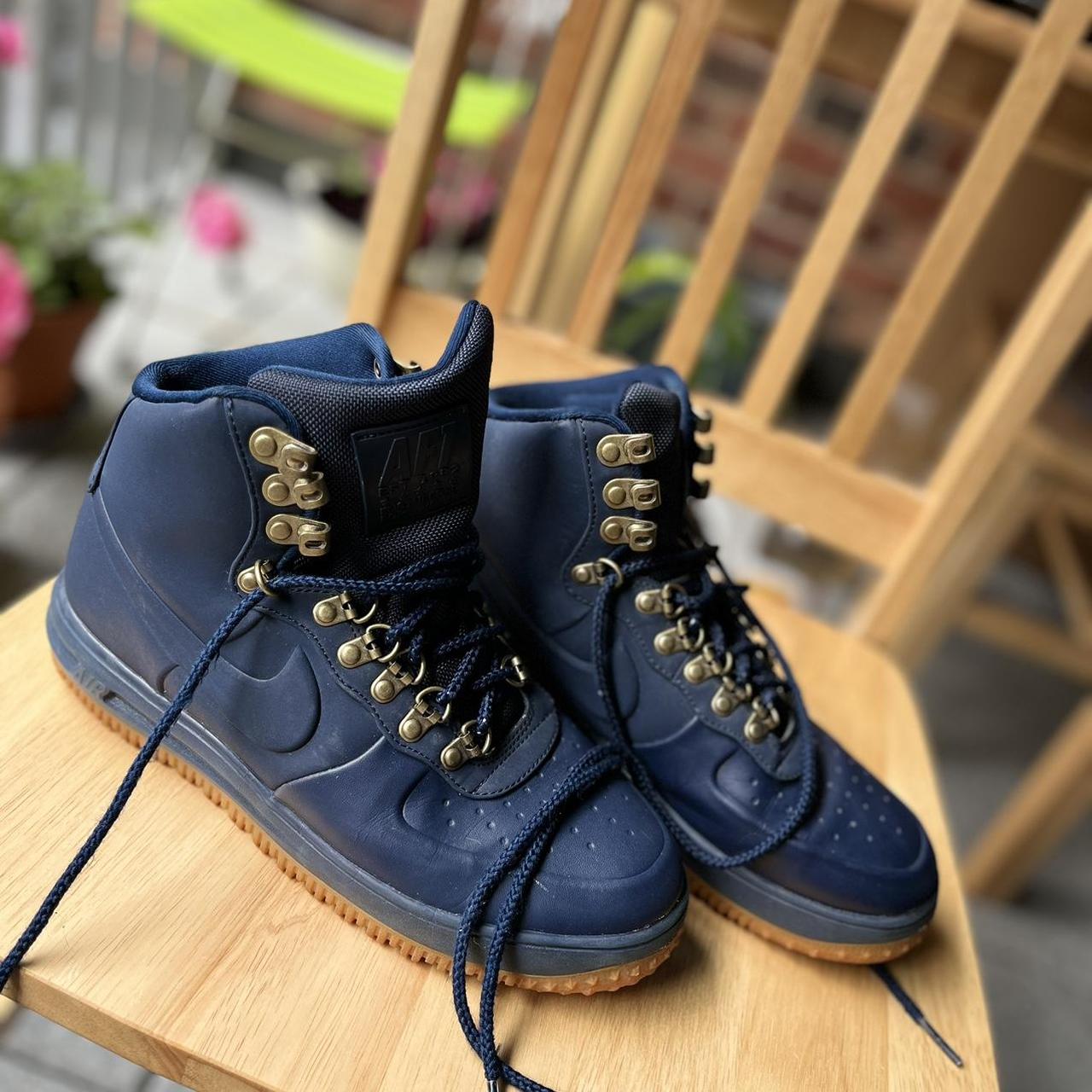 Nike Lunar Force 1 Duckboot 18 Obsidian Gum size 7 Depop