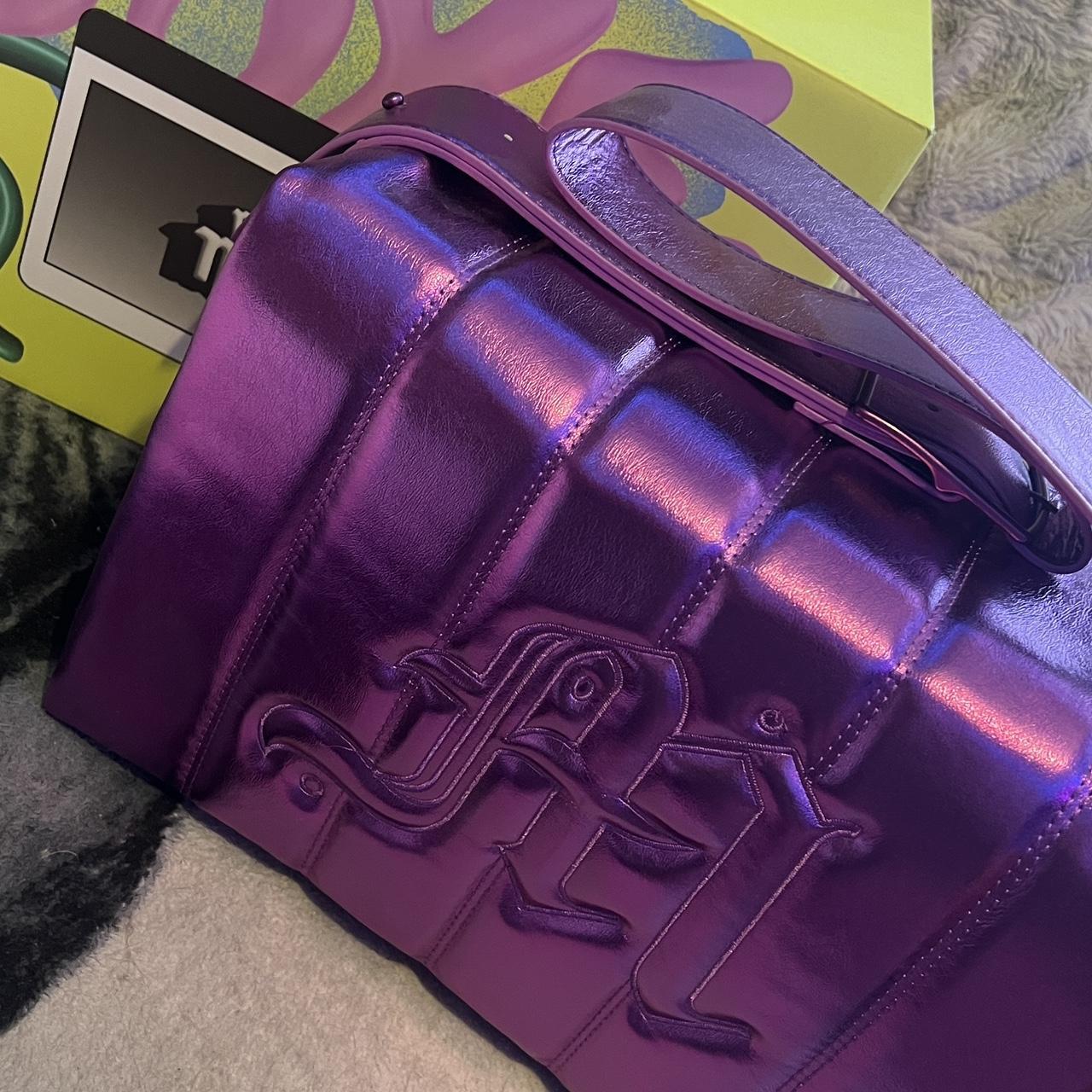 Made by Mitchell. Purple satchel bag. Brand new. Has... - Depop