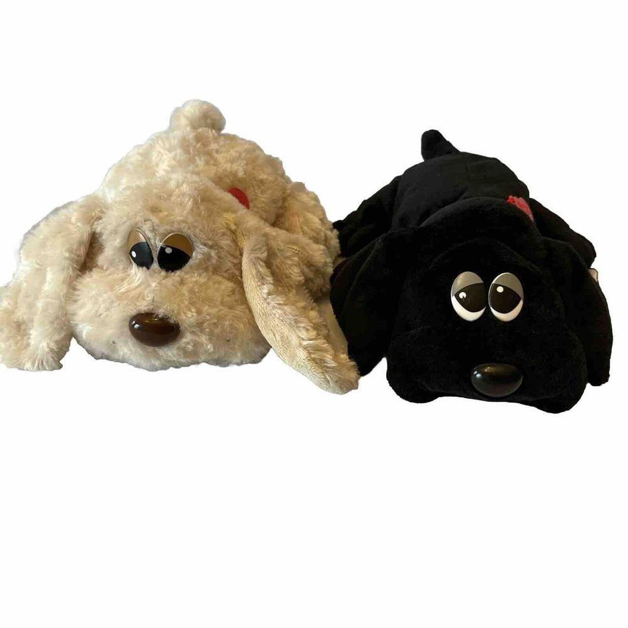 Pound Puppies Set of 2 Black and Cream 2014 Stuffed. Depop