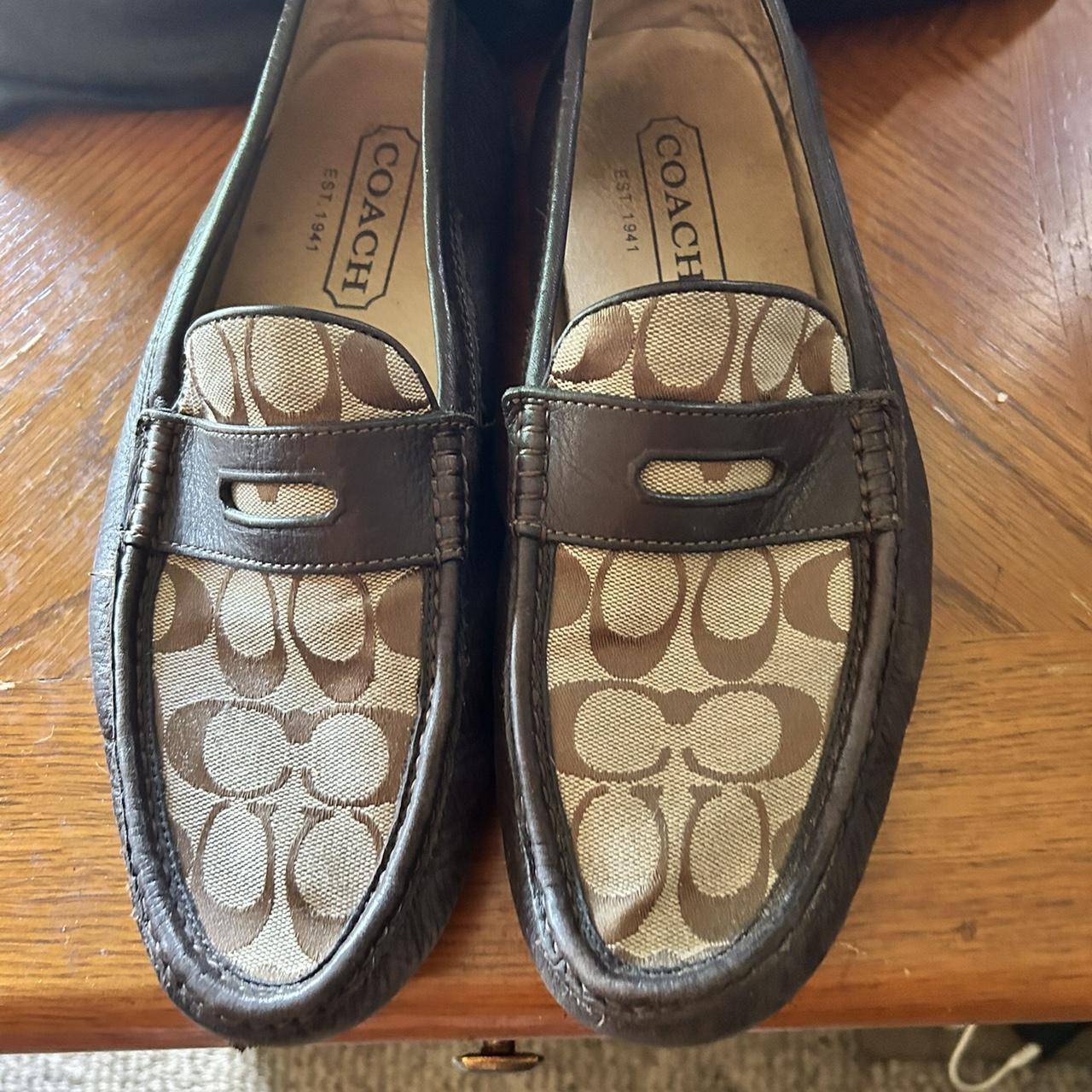 Coach loafers Mens Size 9 - Depop