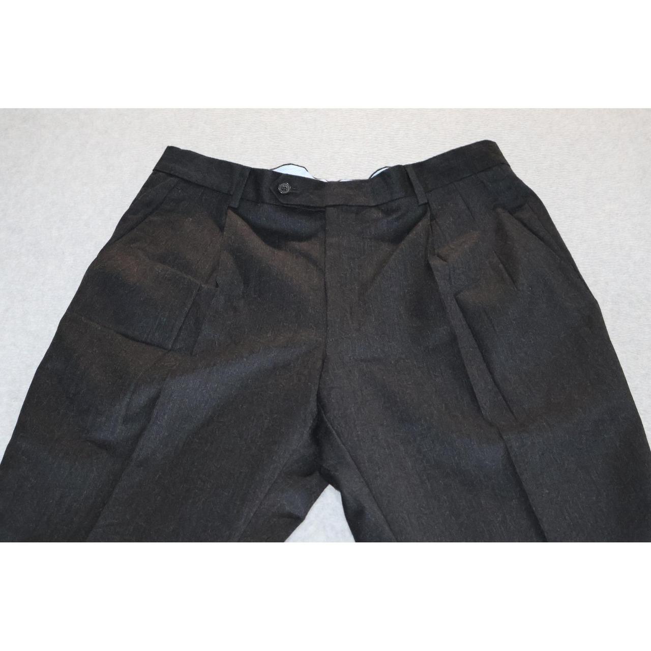 Enzo mantovani men's preloved designer grey minimalist preppy chic trousers
