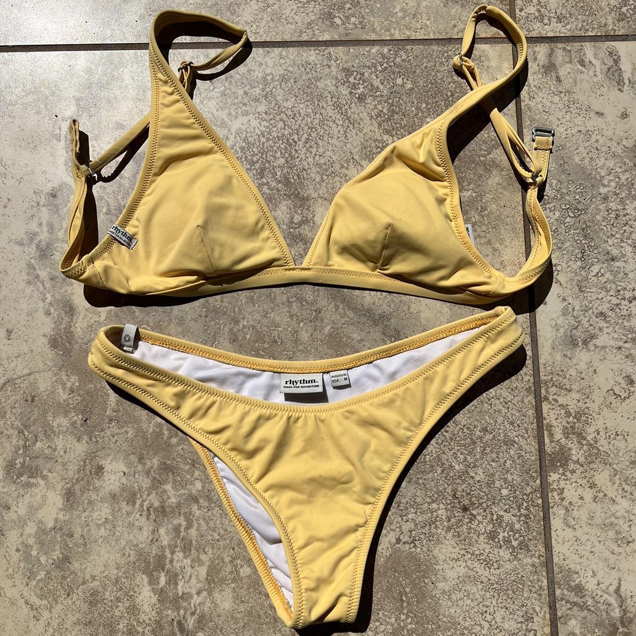 Adorable little yellow bikini 🍌 From Rhythm swim,... - Depop