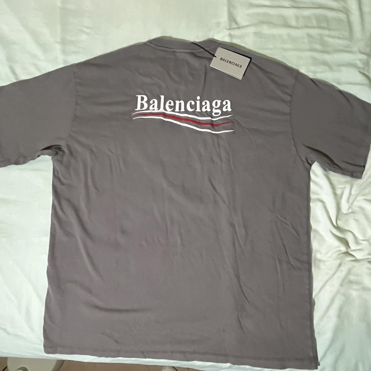 Balenciaga Political Campaign T - Size US L Never | Depop