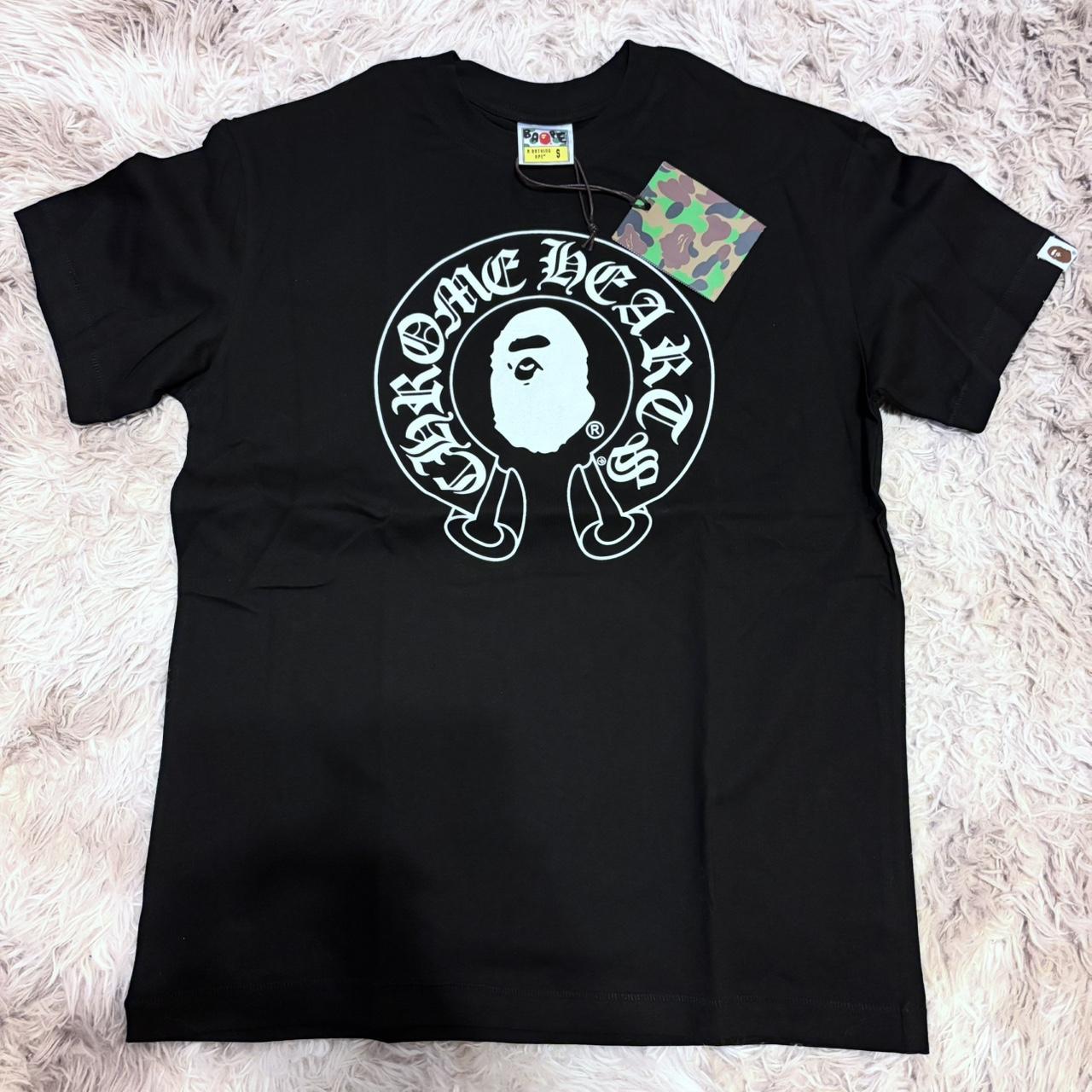Chrome Hearts x BAPETシャツa bathing ape Buy BAPE x Chrome Hearts T-shirt 'Black' - 00039 1SS1104BXCHTB