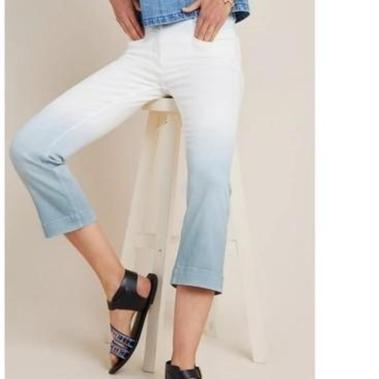 NWT Pilcro and the Letterpress ANTHROPOLOGIE Womens White offers Jeans Size 27