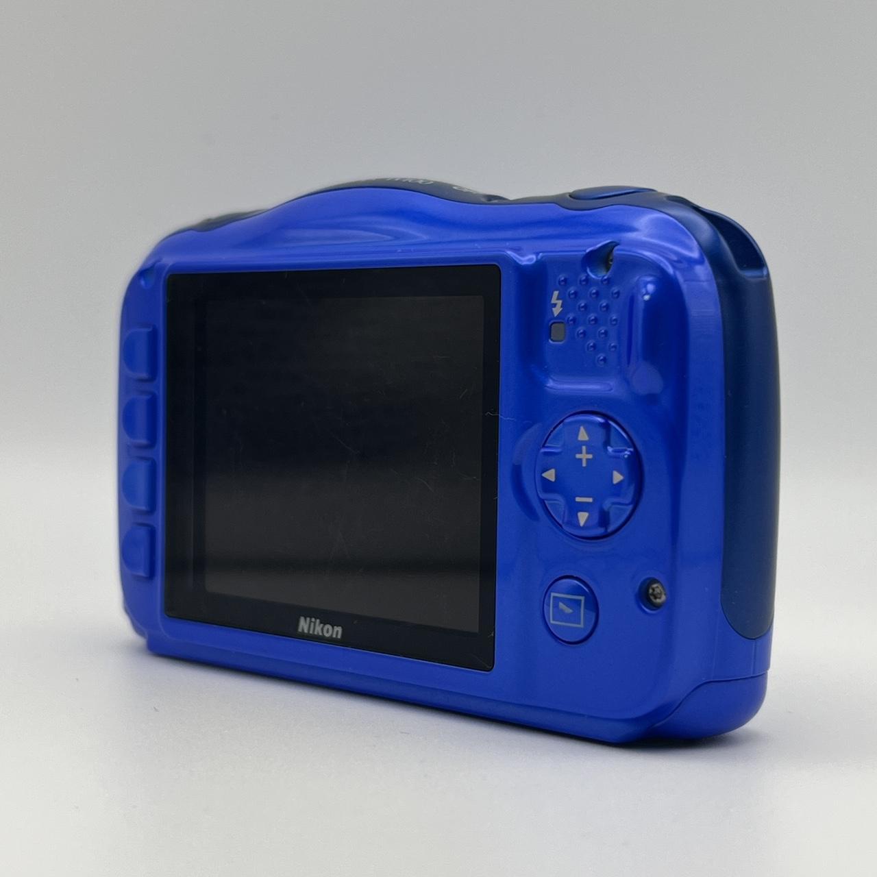 Nikon Coolpix W100 Blue Water Resistant Digital...