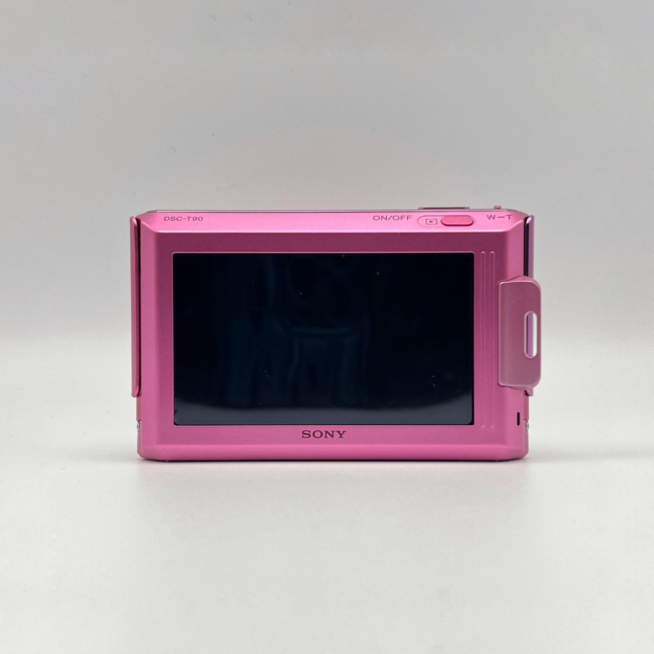 Sony Cybershot DSC-T90 Pink Digital Camera Please | Depop