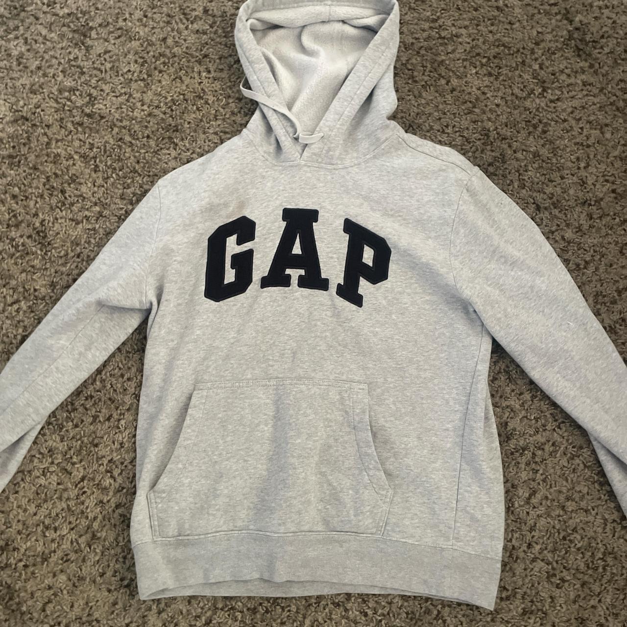 Gap grey hoodie - Depop