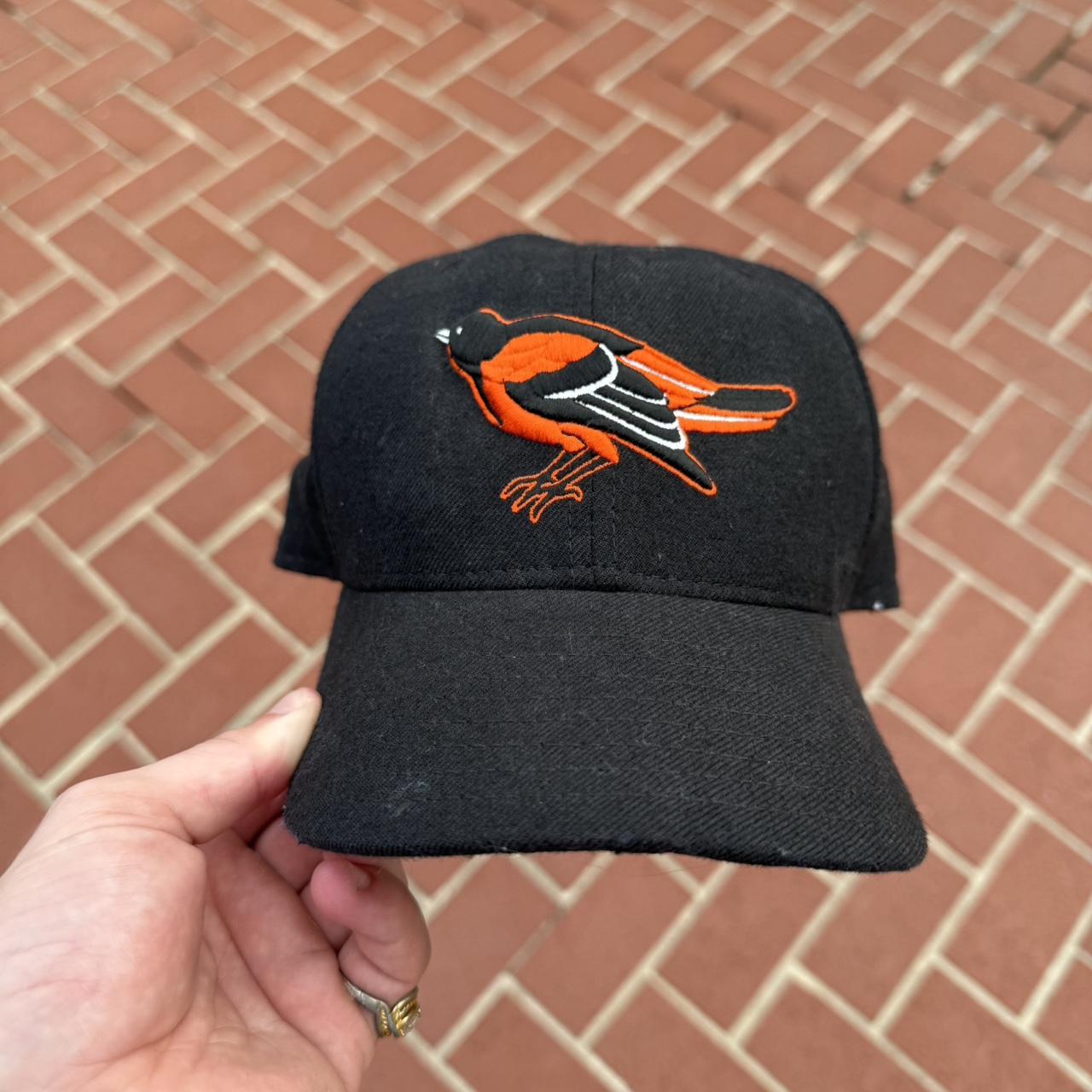 New Era Men's Caps - Black/Multi – Baltimore Orioles Bird Logo Fitted (7 1/4) …