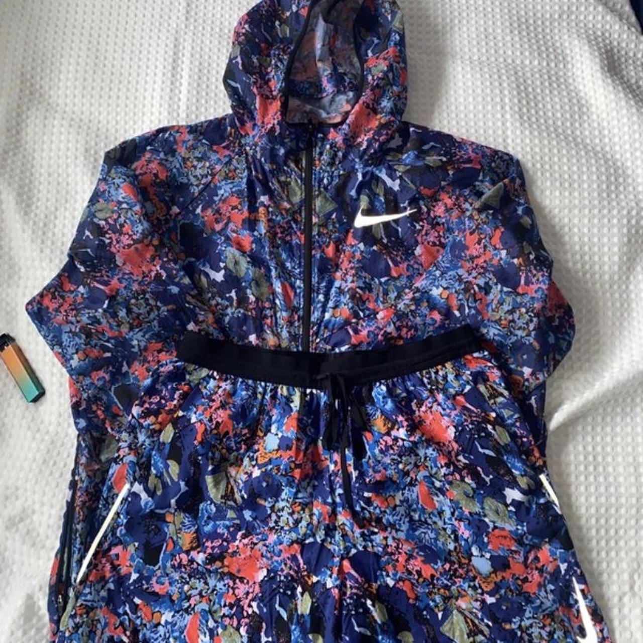 flower nike jacket