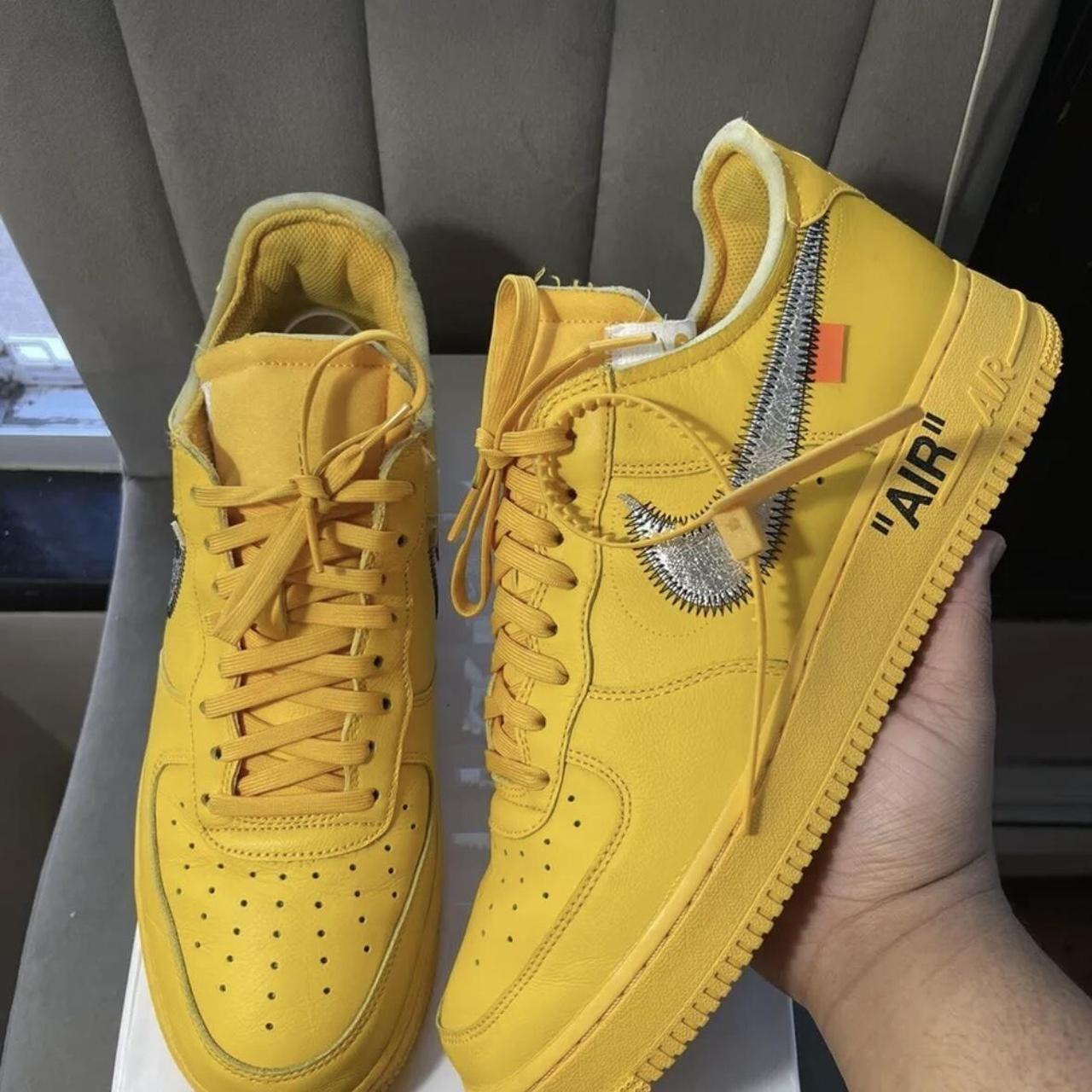 offwhite af1 yellow