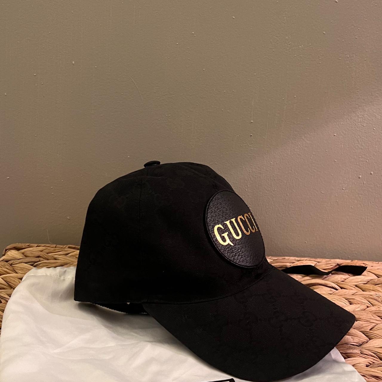 Authentic Gucci Baseball hat size S (black) - Depop