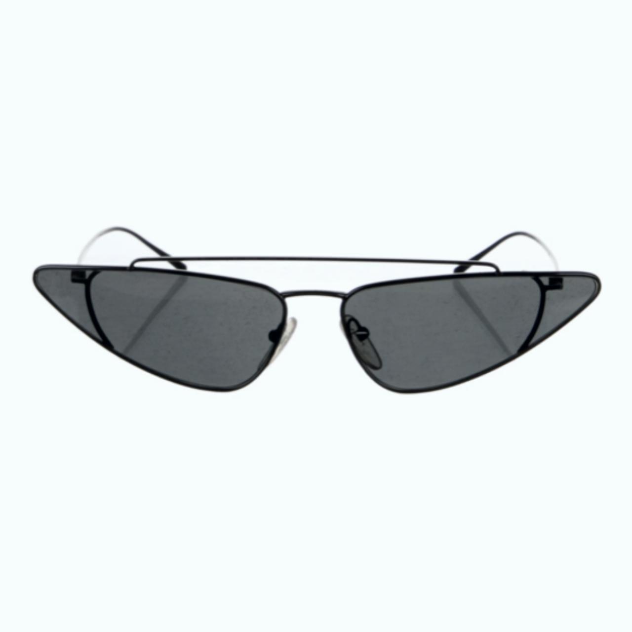 Prada cat discount eye metal sunglasses