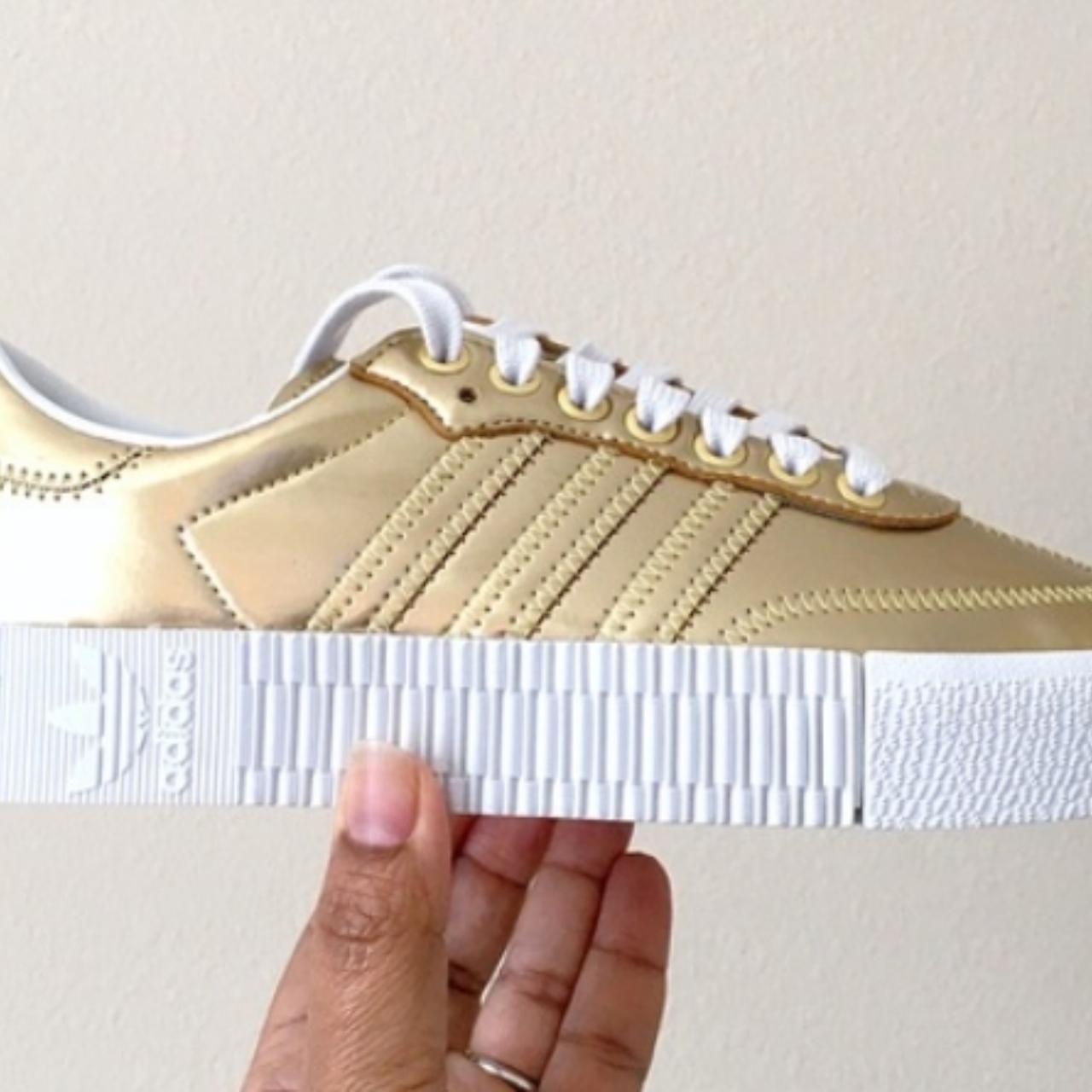 Adidas Sambarose Gold Metallic Sizes Women s 6.5