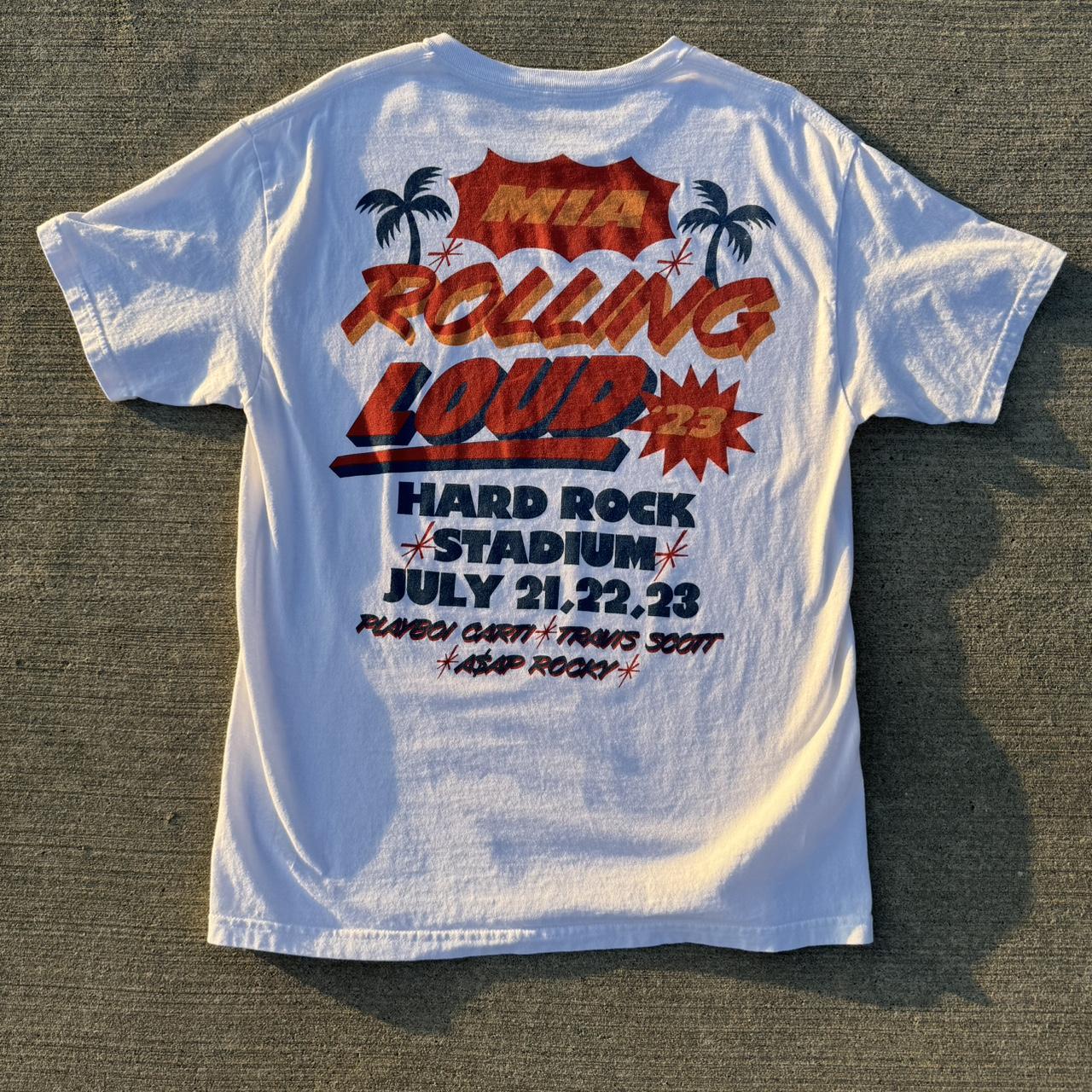 2023 Miami Rolling Loud T-Shirt (Never Worn) Ft... - Depop