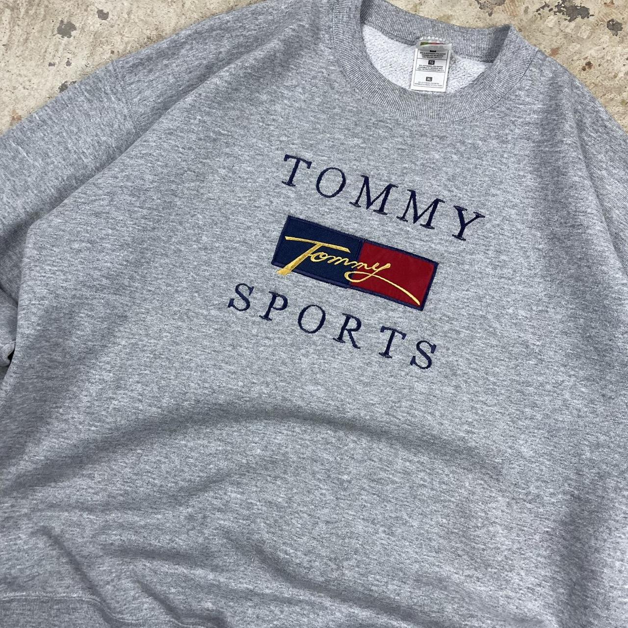 Tommy Hilfiger Men's Sweatshirt - Grey - XL – Vin… - image 2