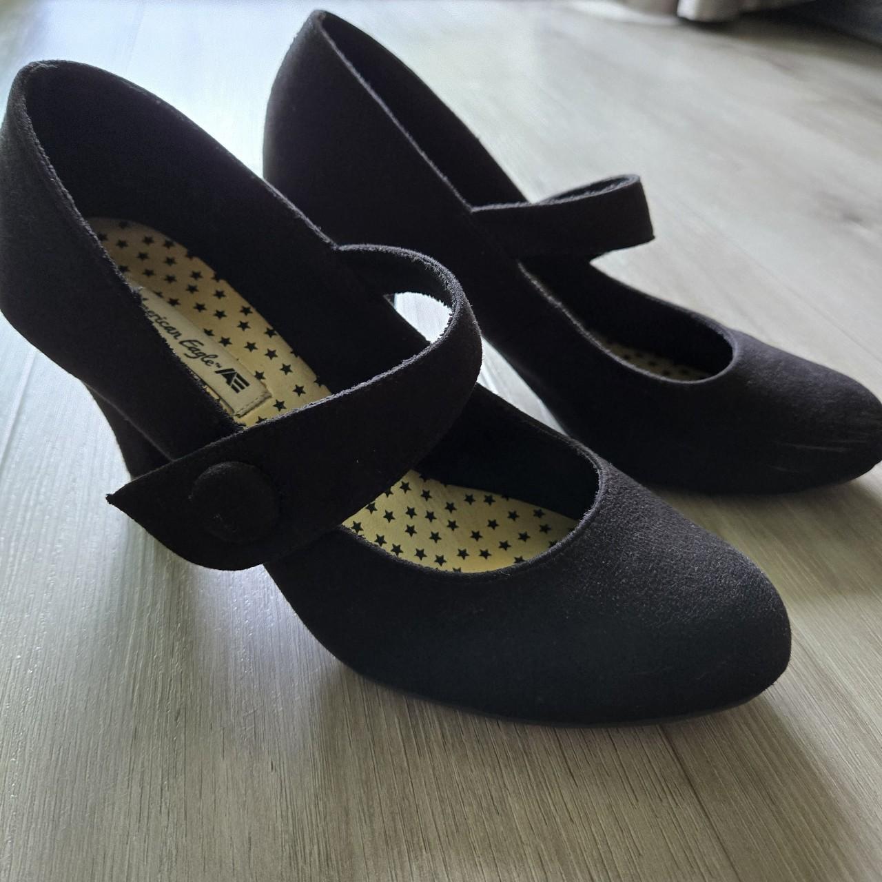 American Eagle Mary Jane heels Gently used Scuffs