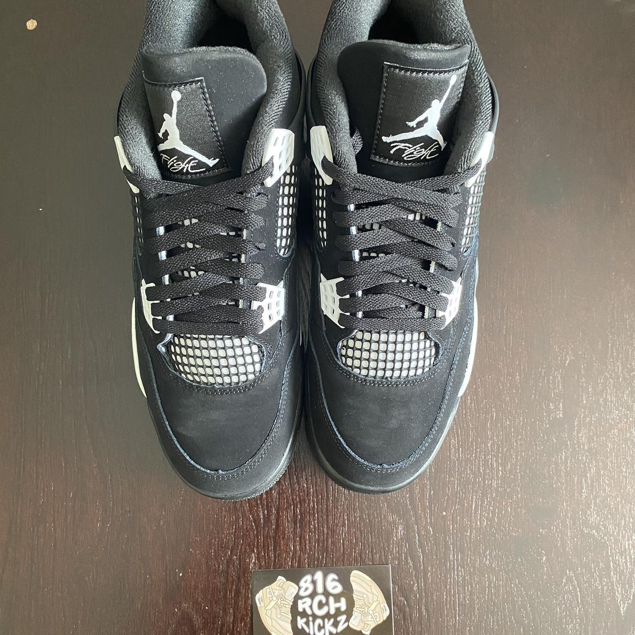 Jordan 4 Retro 'White Thunder' - Size: 10.5M - | Depop