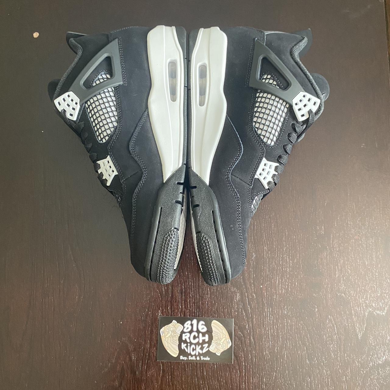 Jordan 4 Retro 'White Thunder' - Size: 10.5M - | Depop