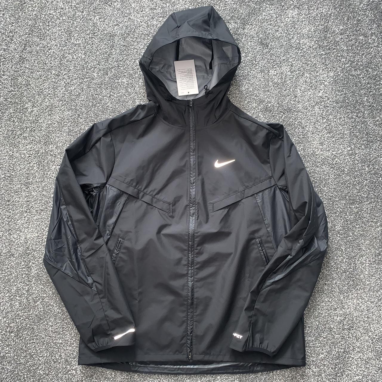 Nike windrunner men's black best sale