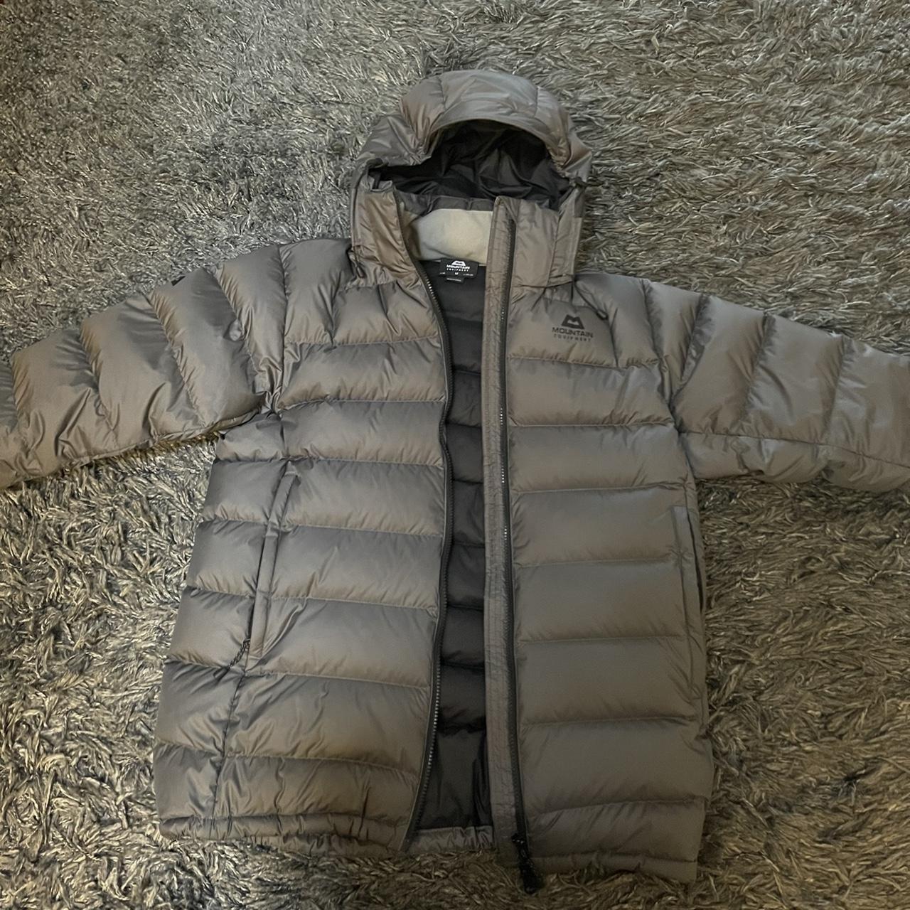 Mountain equipment coat grey, size medium, only... - Depop